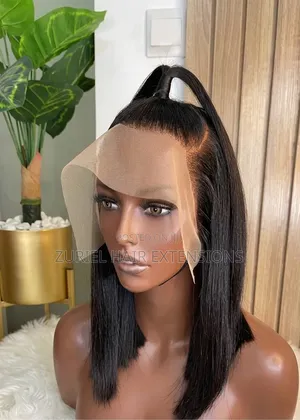 16inches Full Frontal Straight Hair Wig