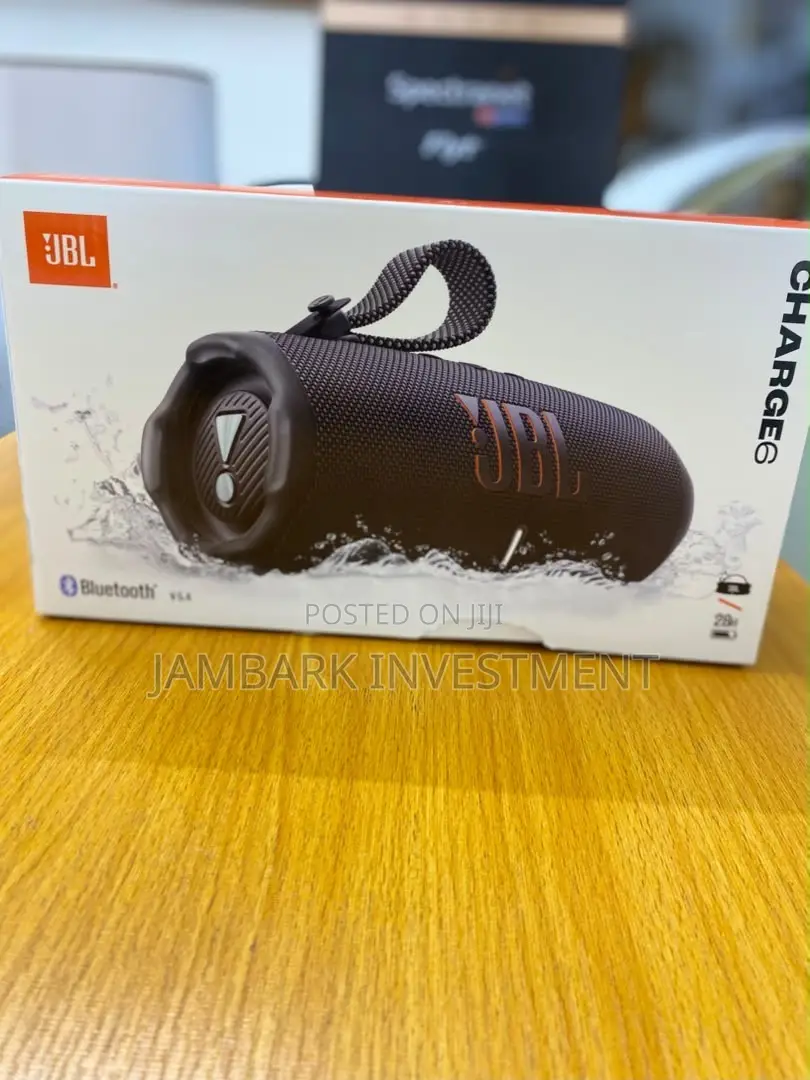 JBL CHARGE 6 - Black (Original Device)