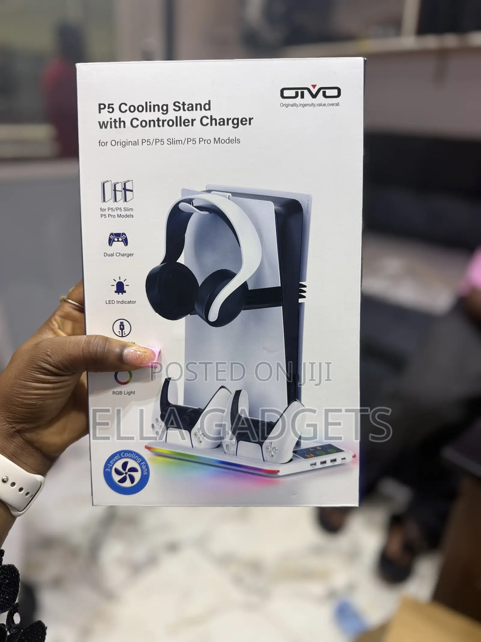 Multifunctional Cooling Stand for Ps5