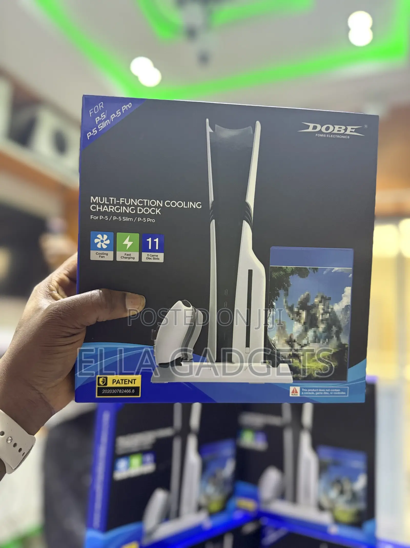 Original Dobe Multifunctional Cooling Stand for All Ps5 Series