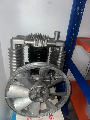 Driven Reciprocating Air Compressor Pump Head.