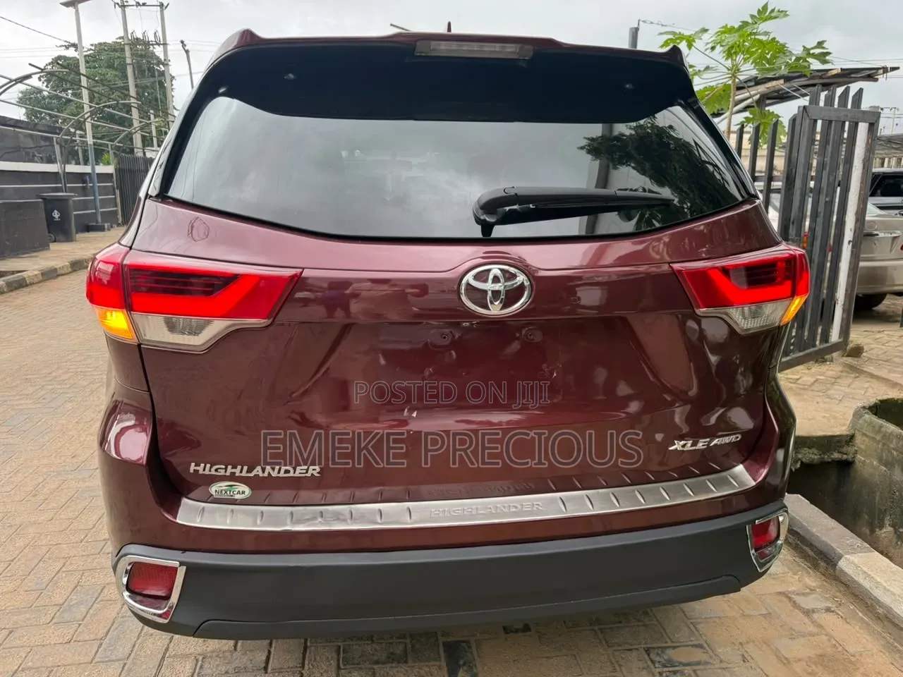 Toyota Highlander 2015 Red