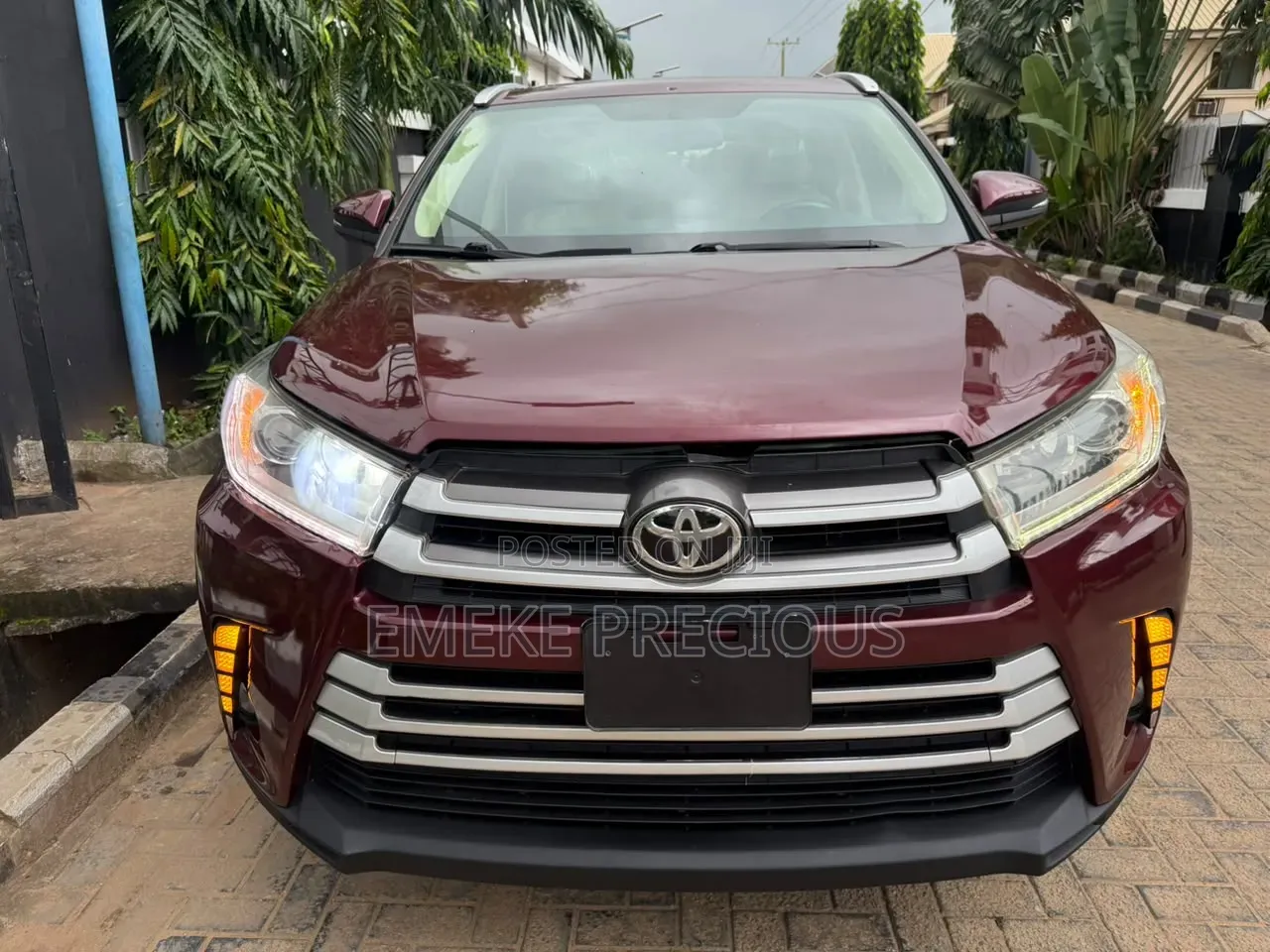 Toyota Highlander 2015 Red