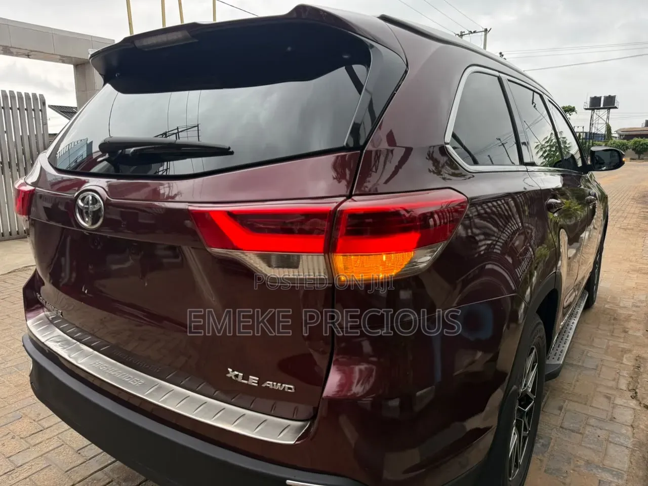 Toyota Highlander 2015 Red