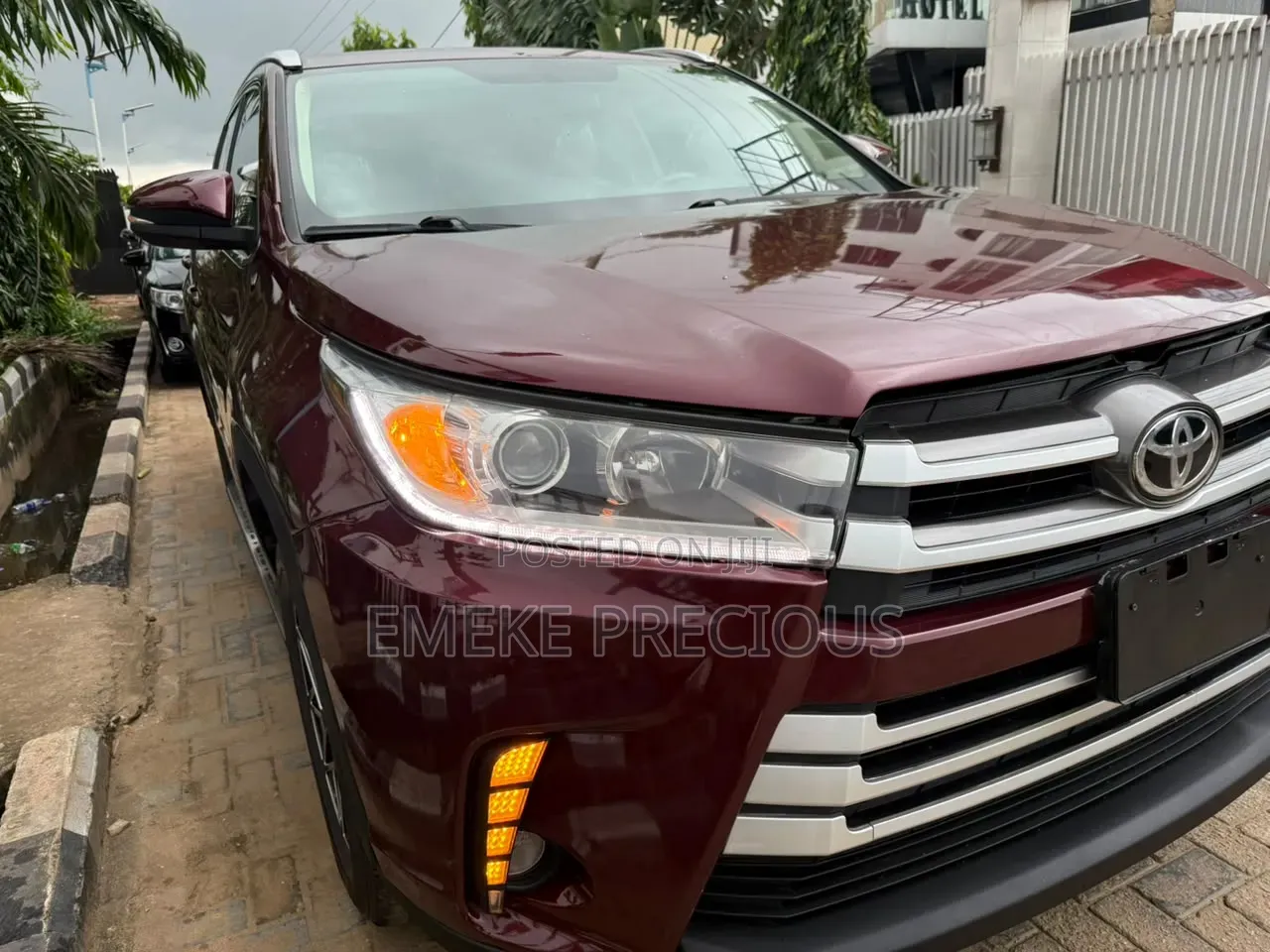 Toyota Highlander 2015 Red