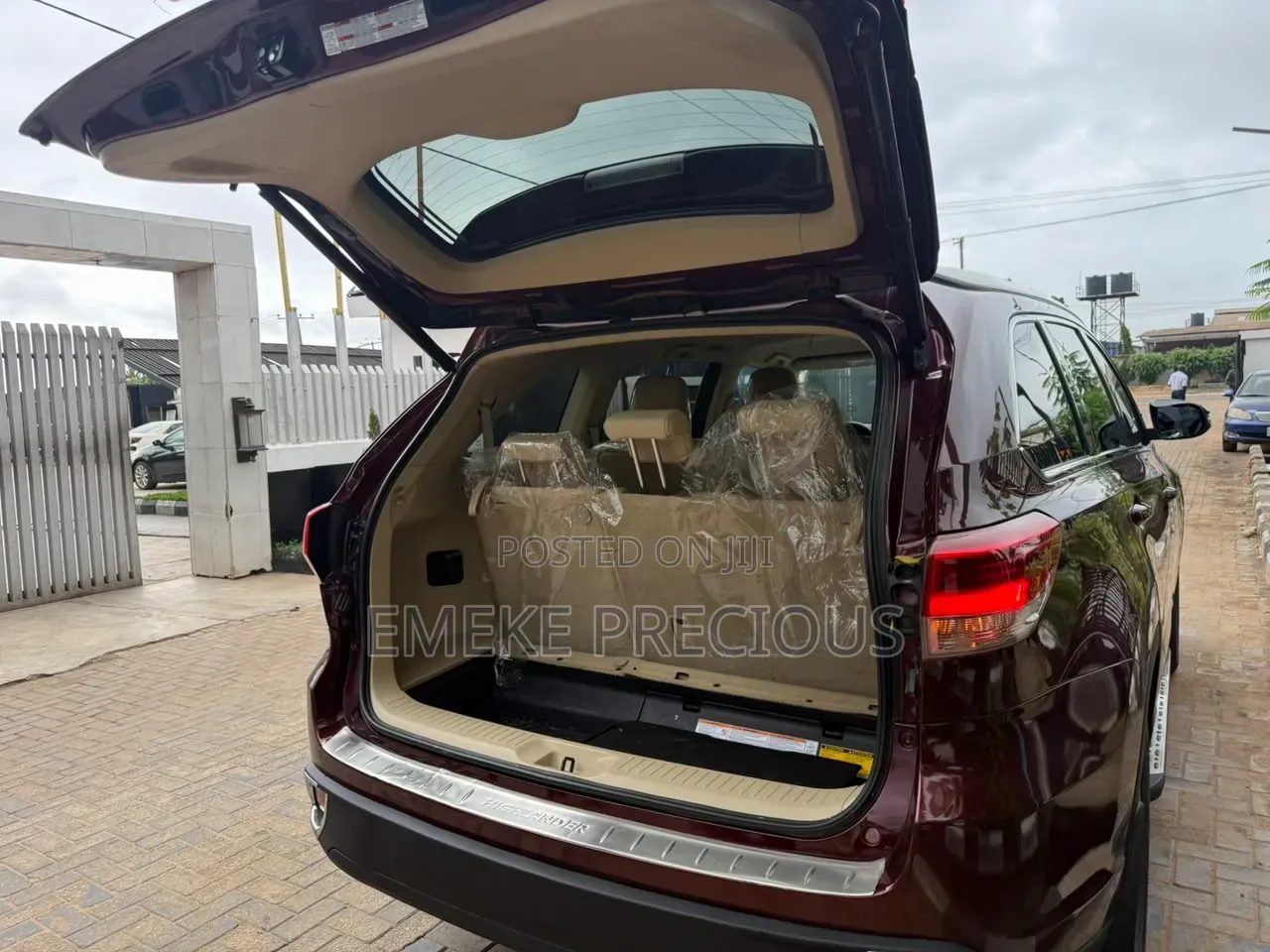 Toyota Highlander 2015 Red