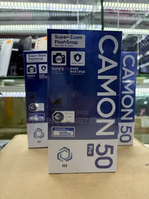 New Tecno Camon 50 Pro 256 GB Blue