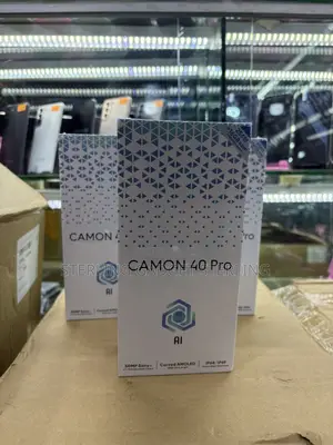 New Tecno Camon 40 Pro 5G 256 GB Black