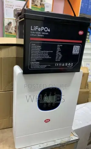 Itel 1.5kva Hybrid Inverter 12v With 1.3kw Lithium Battery