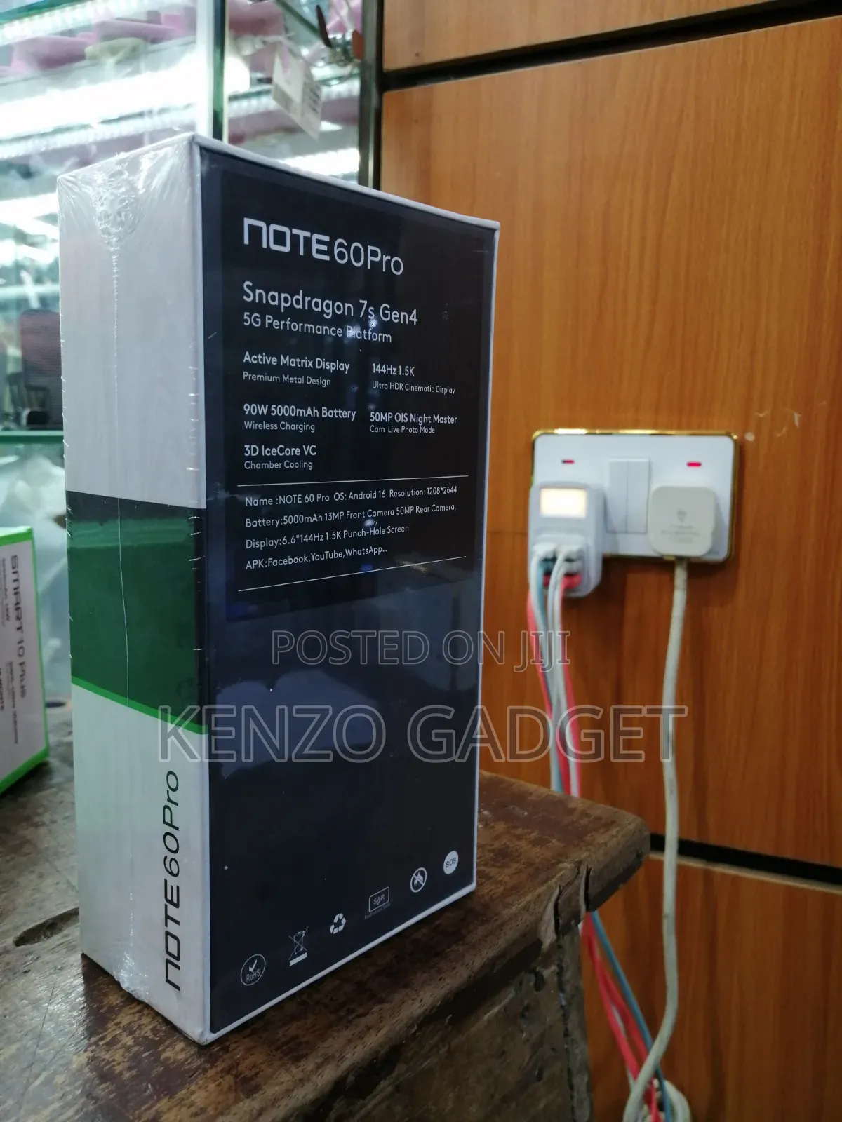 New Infinix Note 60 Pro 256 GB Pink