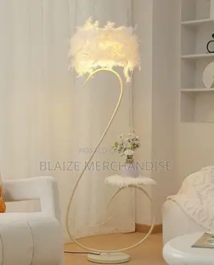 S-Shaped Decorative Floor Lamp