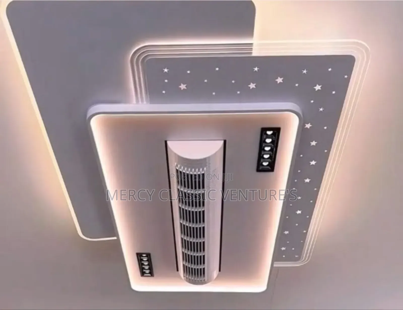 Modern Bluetooth LED Ceiling Luxury Fan Light