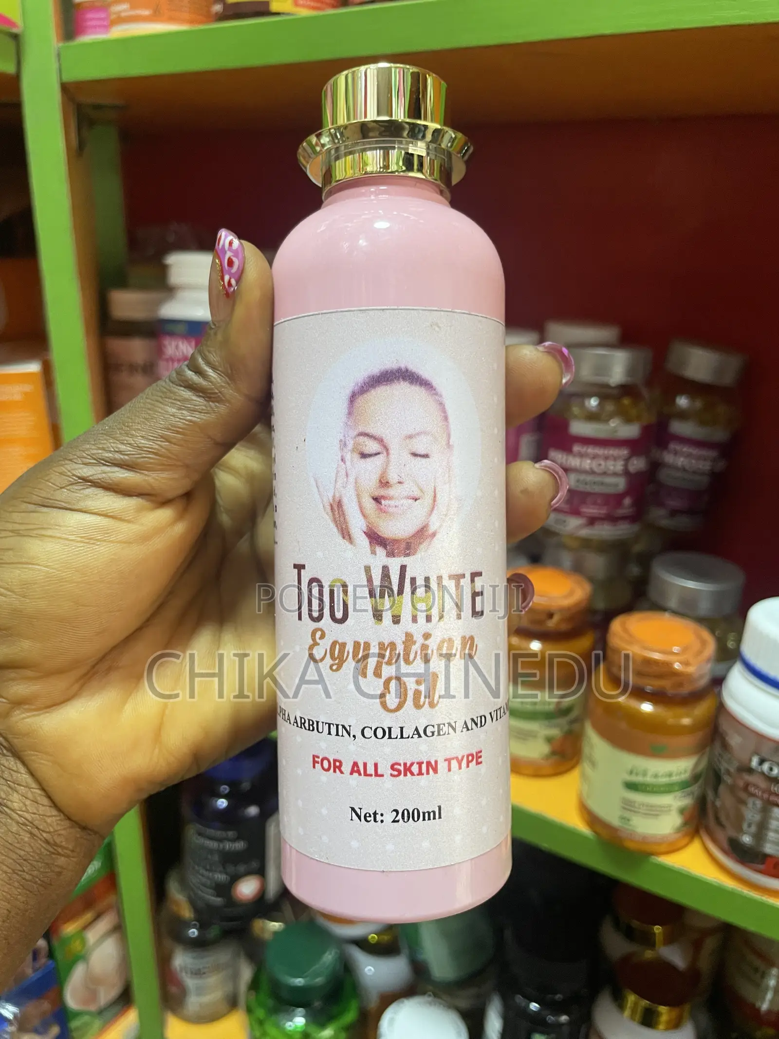 Too White Body Oil