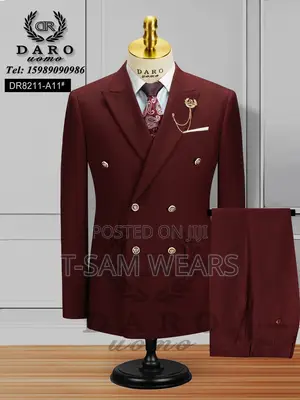 Daro Double Breasted Turkish Suit
