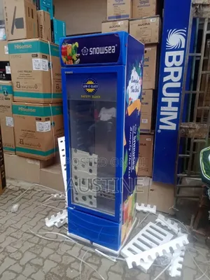 Brand New Snowsea 300litter Showcase Refrigerator>extenal>blue Colour