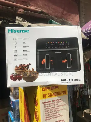 Hisense Dual Basket Air Fryer 6 Liters Capacity