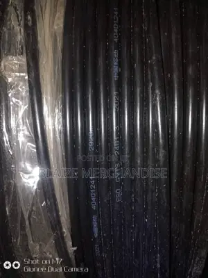 Black GYTS Single-Mode Optical Fiber Cable