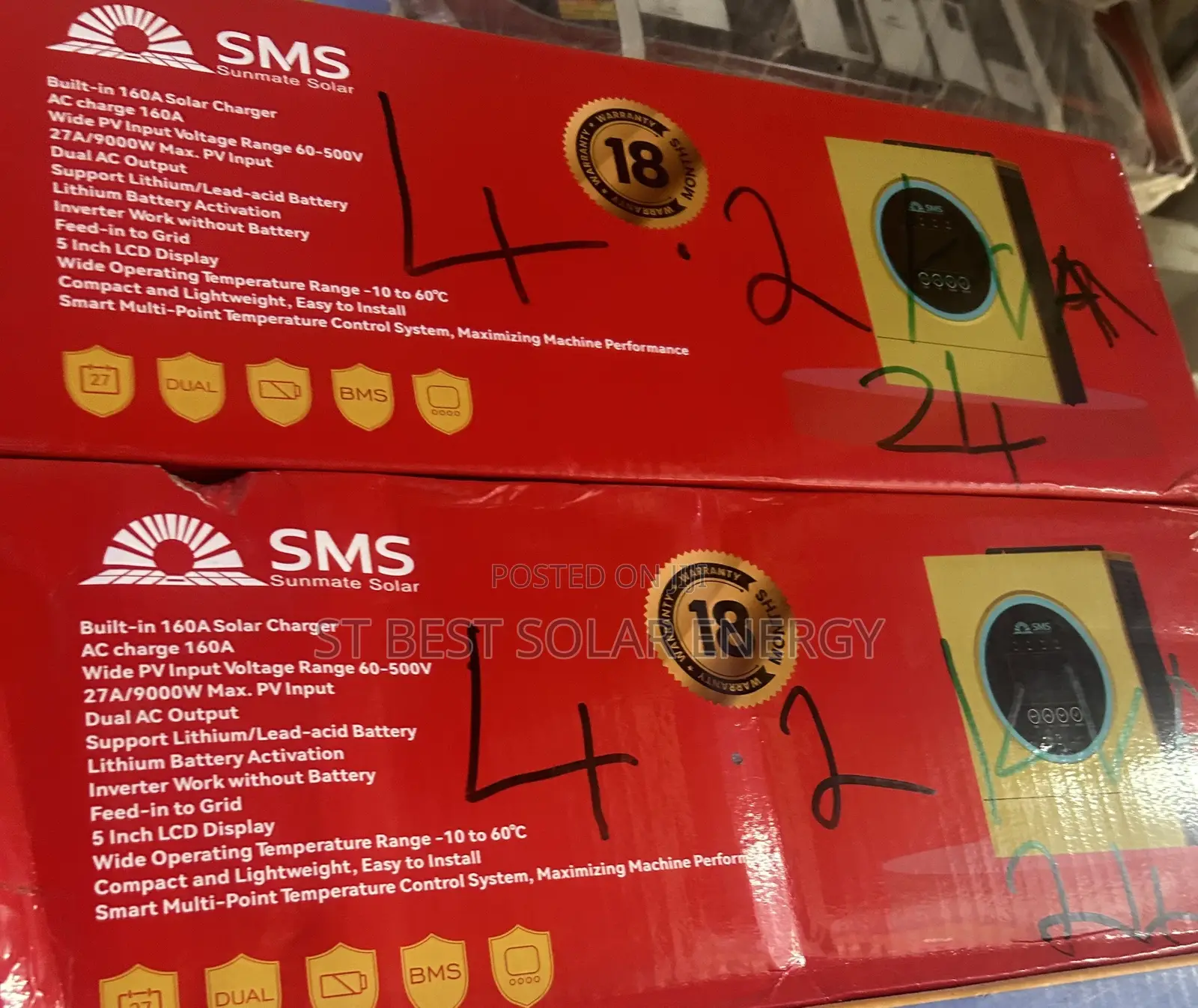 4.2kva/24v SMS Hybrid Inverter