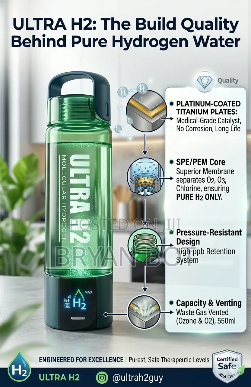 The Ultra H2 Molecular Hydrogen Generator