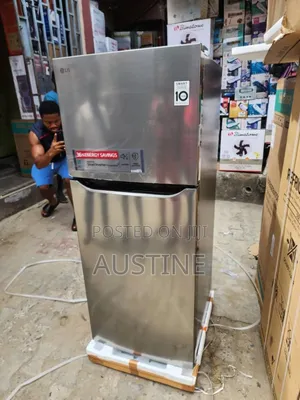 Brand New LG 263litter Inverter Double Door Refrigerator>extenal
