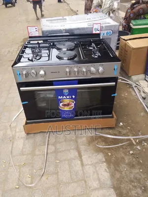 Brand New Maxi 60×90(4+2)standing Gas Cooker>oven Grill>stainles Steel