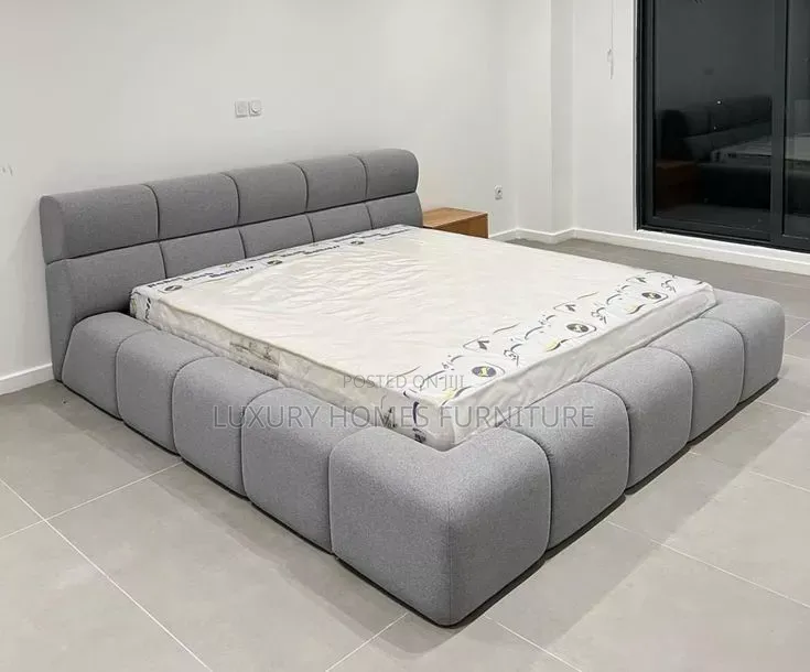 Standard 6 by 6 Bed Frame With 2 Bedside