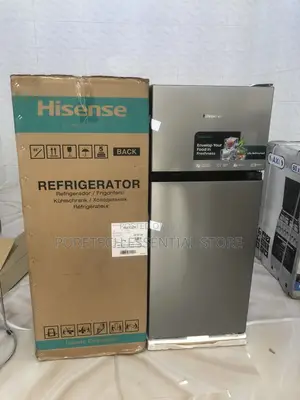 New Hisense Double Door Fridge and Freezer 124l