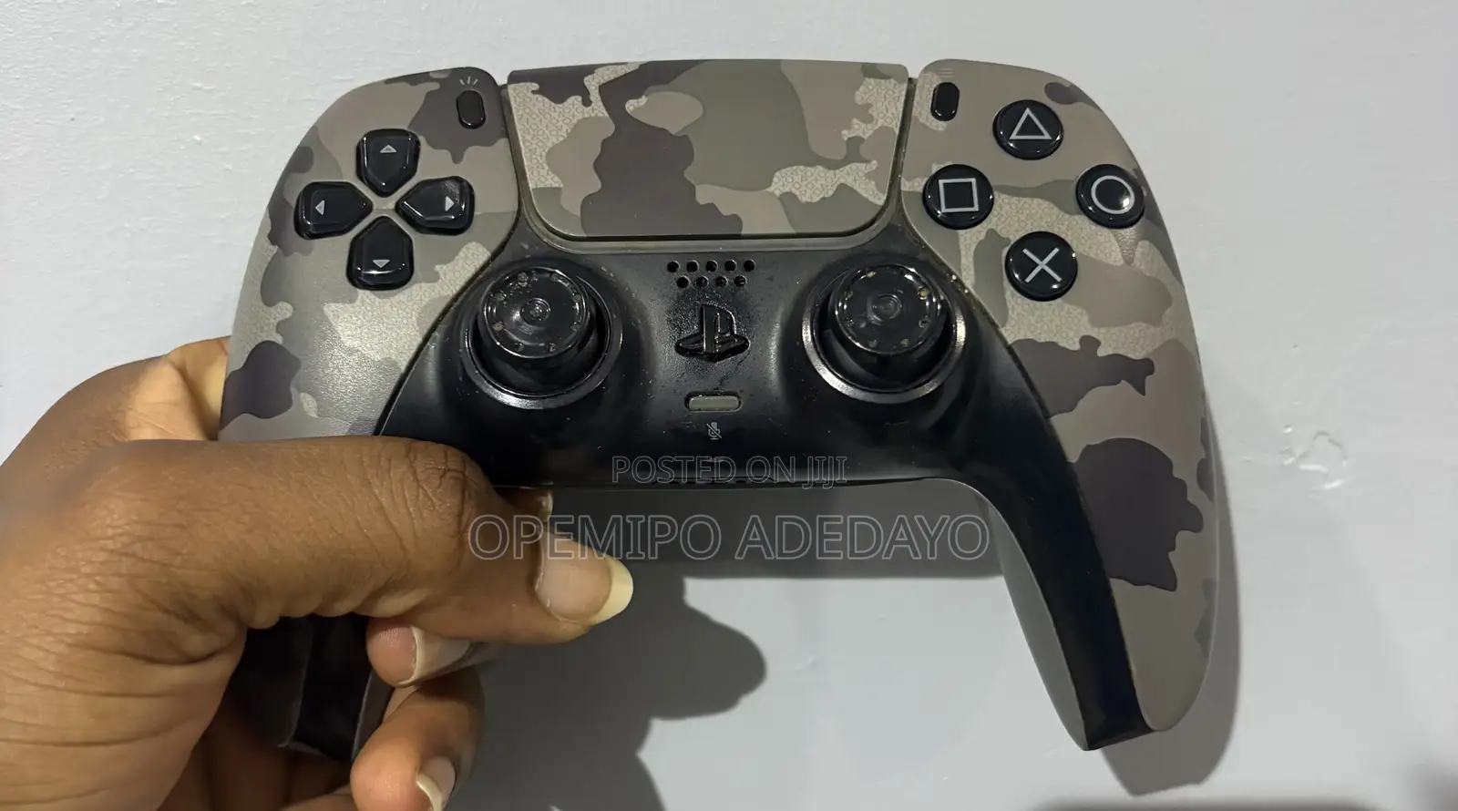 Camoflage Used Ps5 Controller