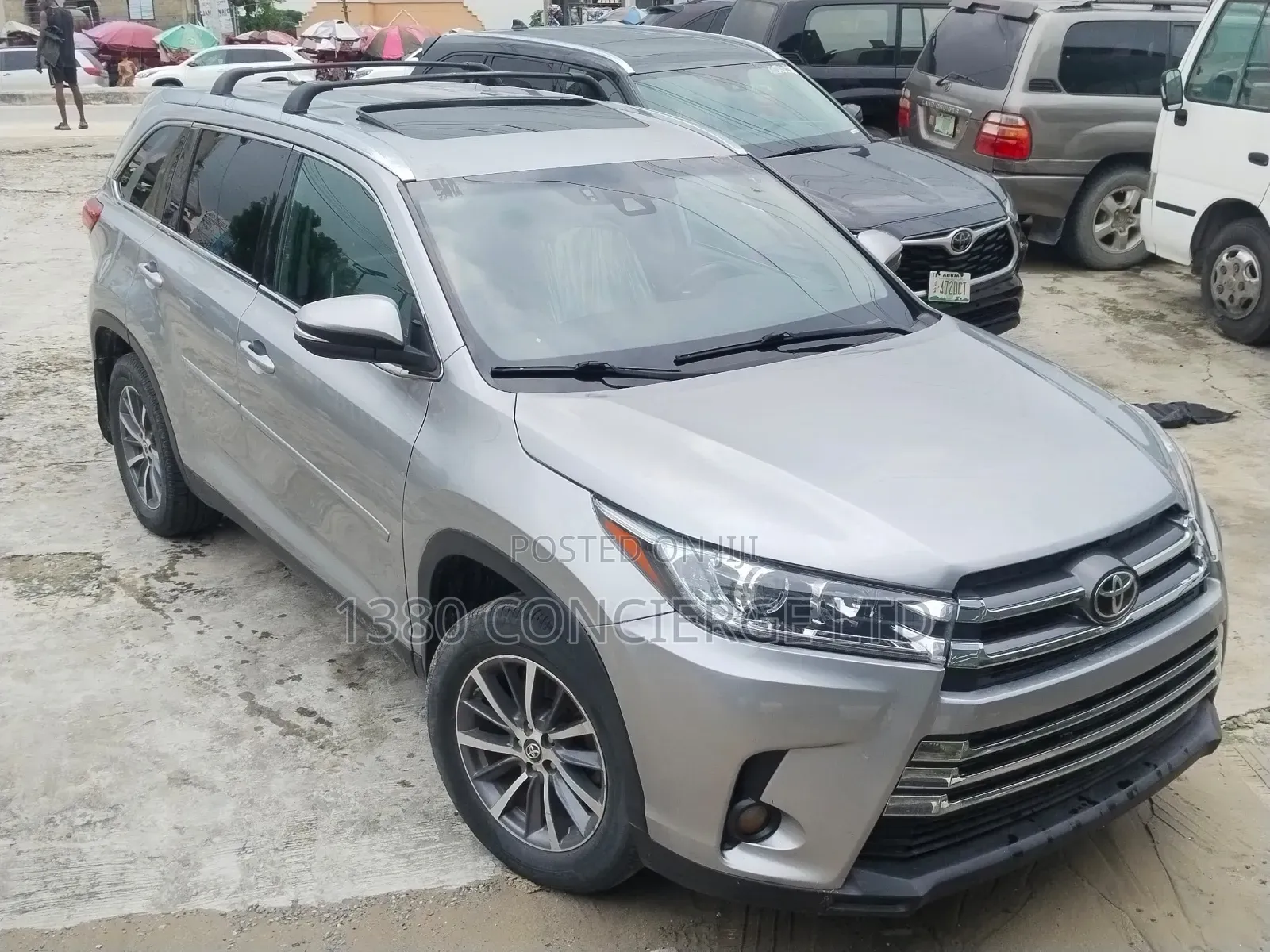 Toyota Highlander 2019 Silver