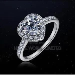 Heart /Love Shape Engagement Adjustable Ring