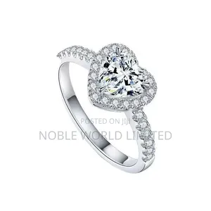 Heart /Love Shape Engagement Adjustable Ring