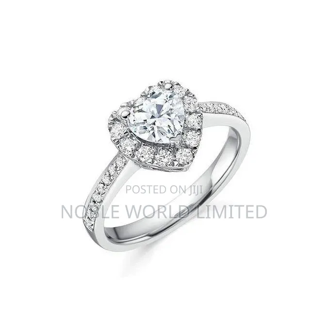 Heart /Love Shape Engagement Adjustable Ring