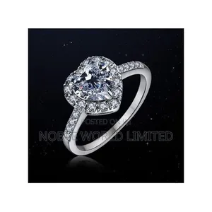 Heart /Love Shape Engagement Adjustable Ring