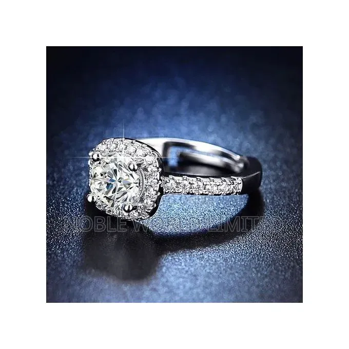 Square Shape Adjustable Proposal Rings