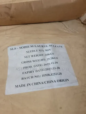 Sodium Lauryl Sulfate (SLS) 92% Needle – 25kg for Soap Cosmetics