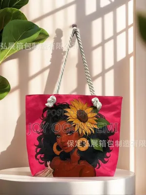 Beautiful Faceprint Tote Bag