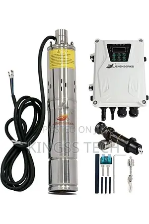 JENENSERIES Submersible AC/DC Solar Water Pump 0.75hp