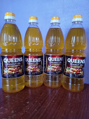 Queens Peanut Oil. Extra Virgin, Natural,cold Pressed .1 Litre