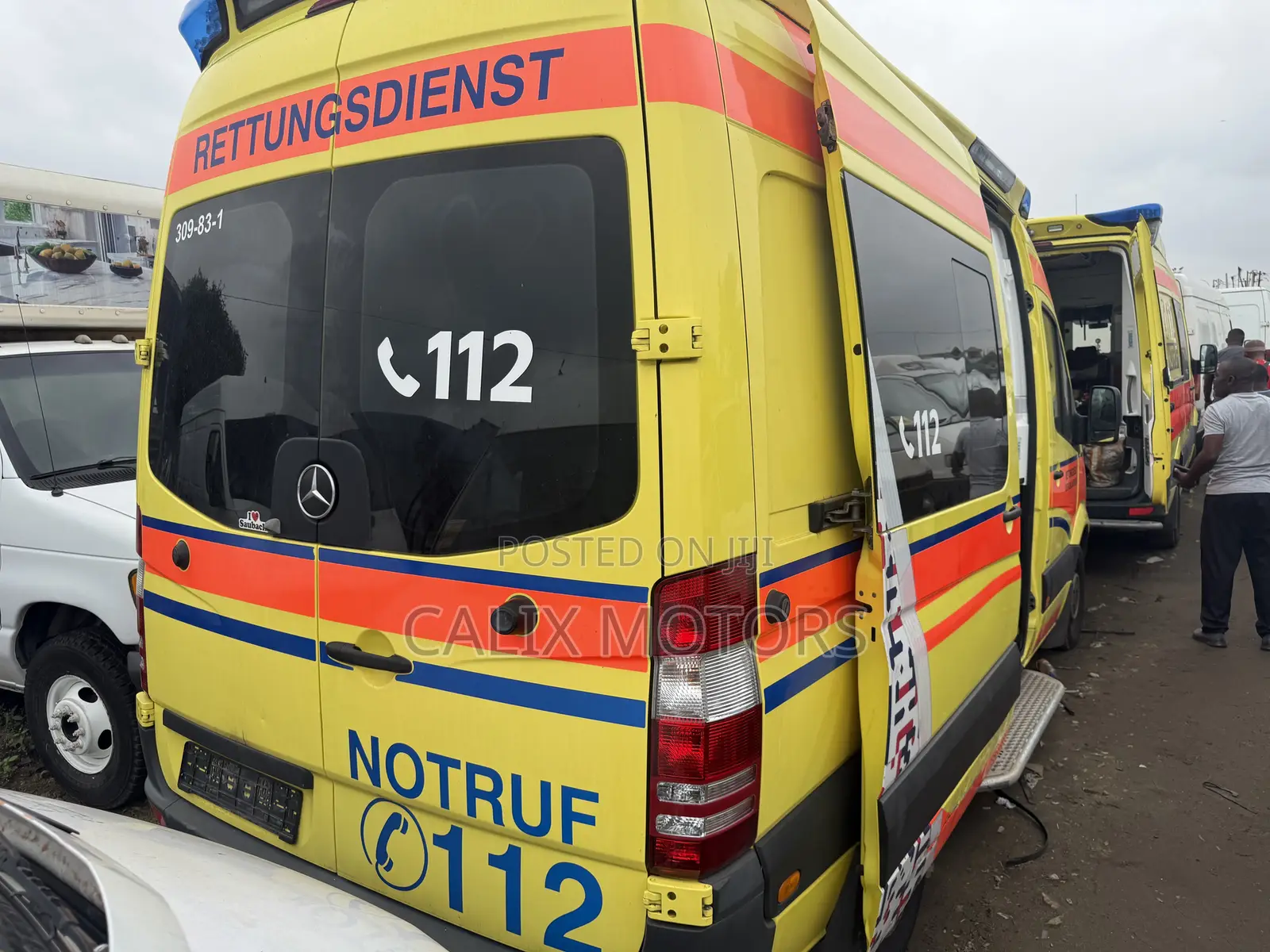 Mercedes-Benz Sprinter 2015 Yellow