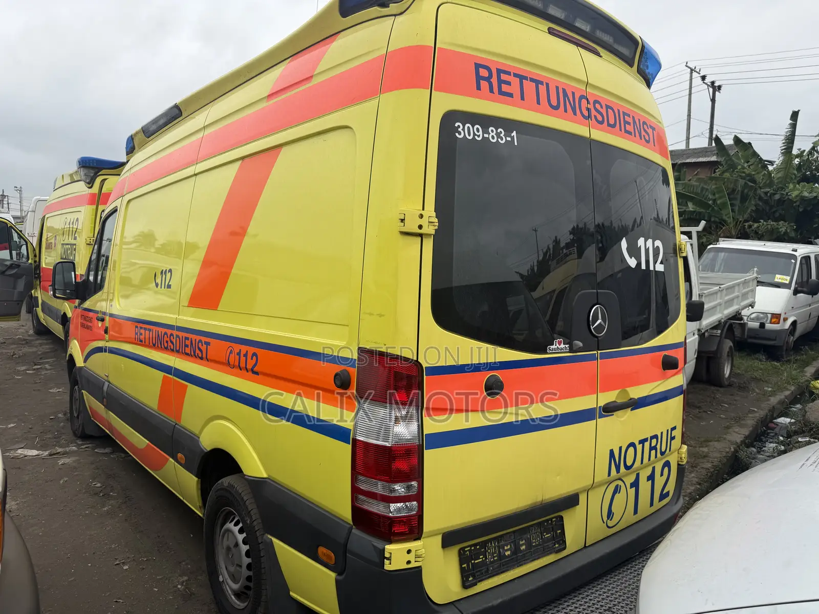 Mercedes-Benz Sprinter 2015 Yellow