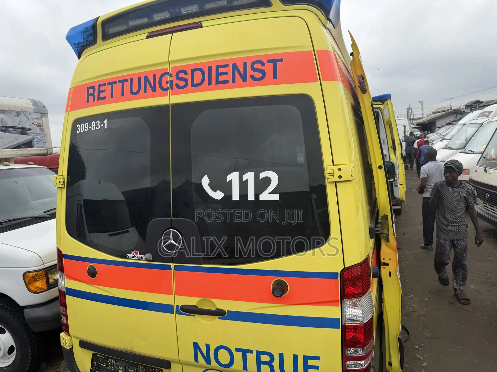 Mercedes-Benz Sprinter 2015 Yellow