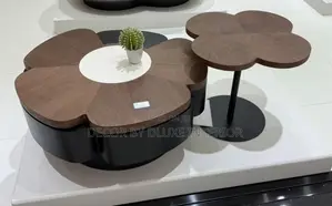 High-Quality Flower-Shaped Coffee Table Set
