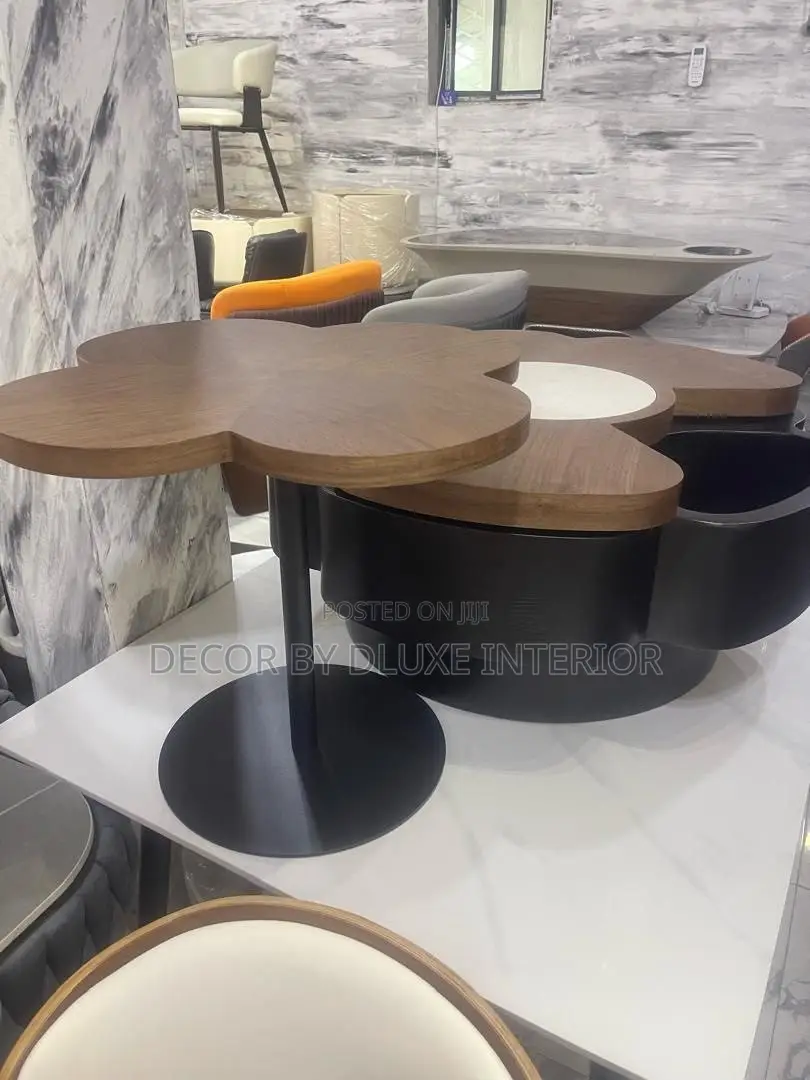 High-Quality Flower-Shaped Coffee Table Set