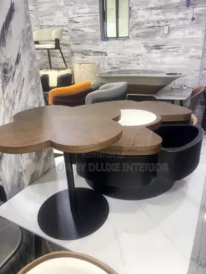 High-Quality Flower-Shaped Coffee Table Set