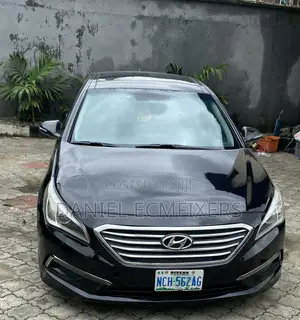 Hyundai Sonata Limited 2.0T 4dr Sedan (2.0L 4cyl Turbo 6A) 2015 Black