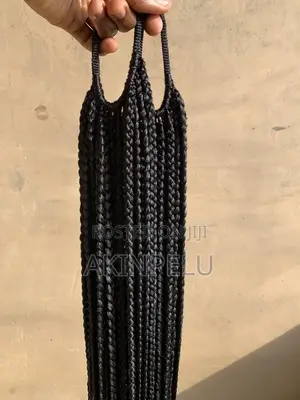 Black Shuku Braided Ponytail – Neat, Stylish Easy to Install