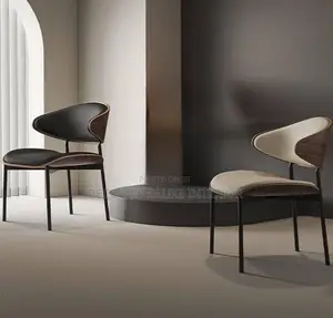 Modern Round Solid Wood 4-Seater Dining Set