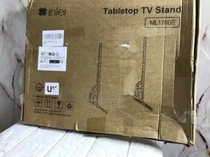 Universal Tabletop TV Stand for 22–85 Inch TVs Metal Base, Adjustable