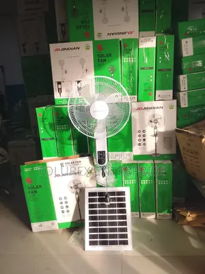 JDJindian 16 Inch Solar Fan