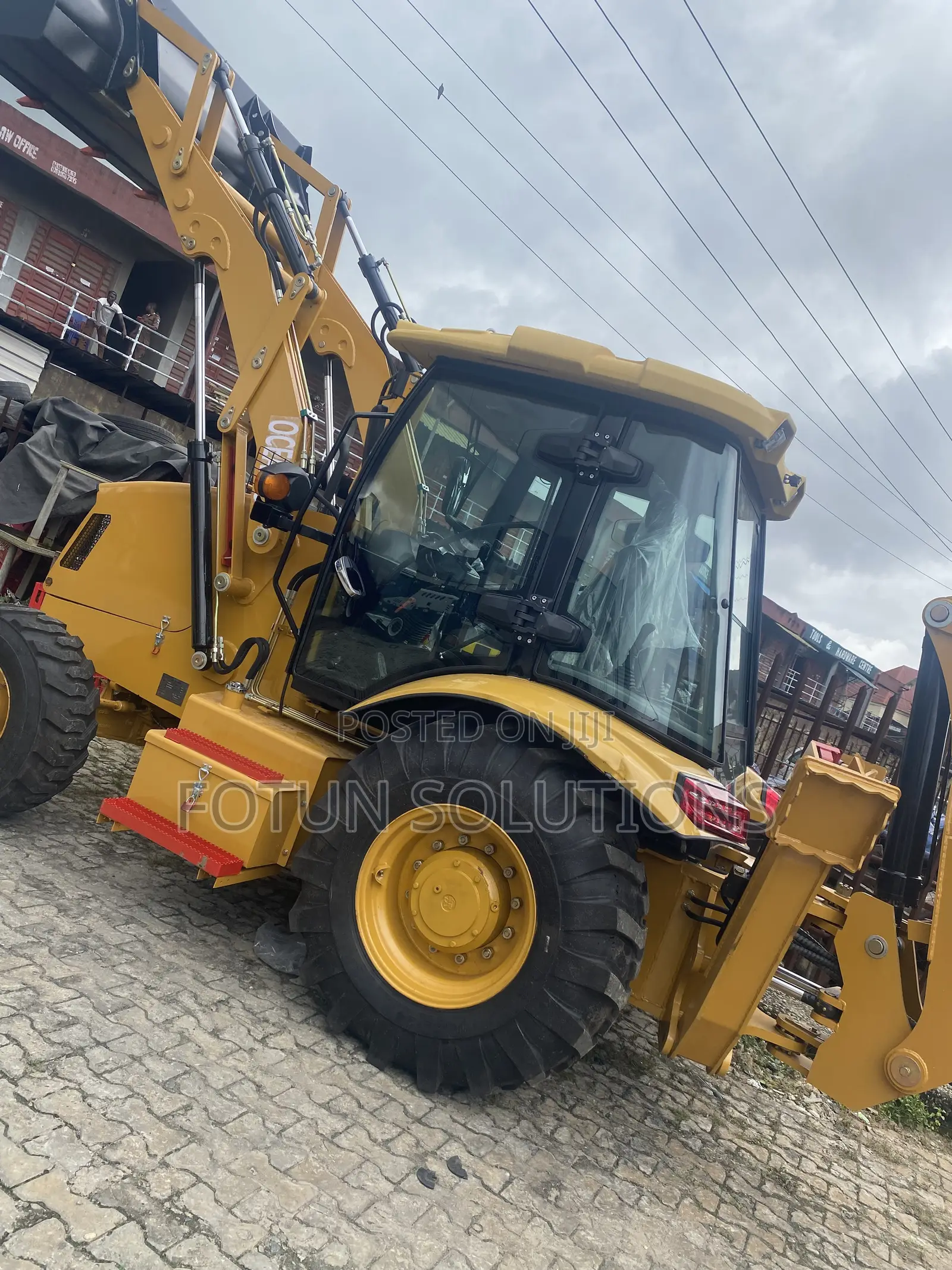Backhoe Loader Machine